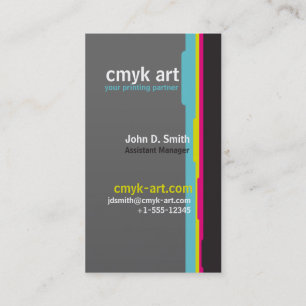CMYK BUSINESS CARD