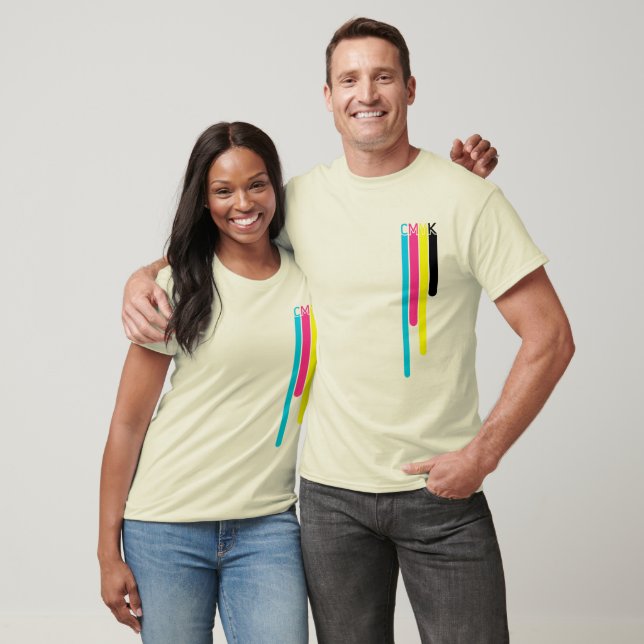 CMYK Colours shirt (Unisex)