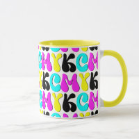 CMYK Funky Graphic Designer
