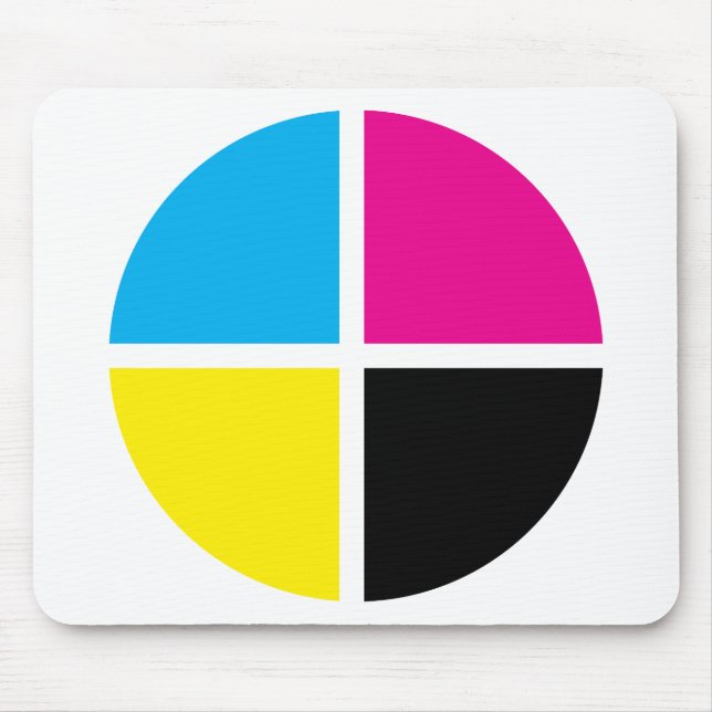 cmyk mouse mat (Front)