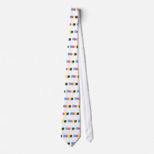 CMYK Pre-Press Colours Tie