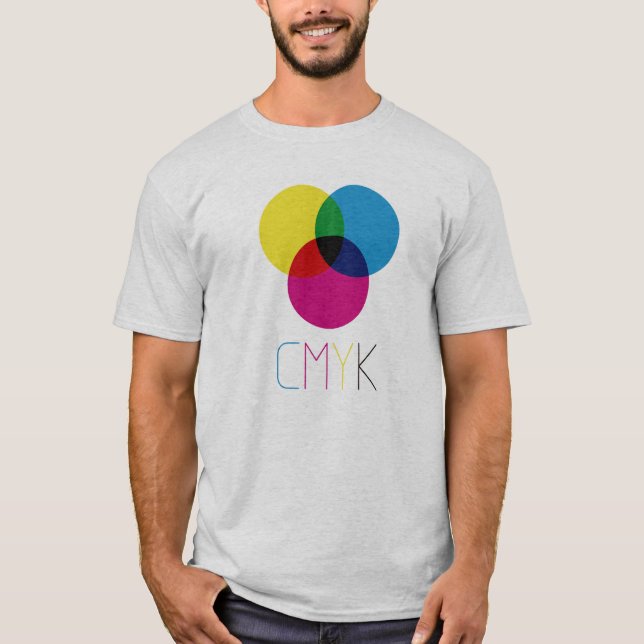CMYK shirt! T-Shirt (Front)
