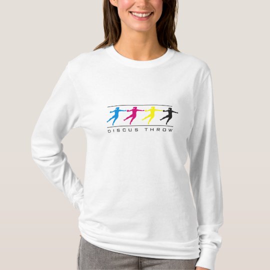 CMYK - Women's Discus Throw T-Shirt