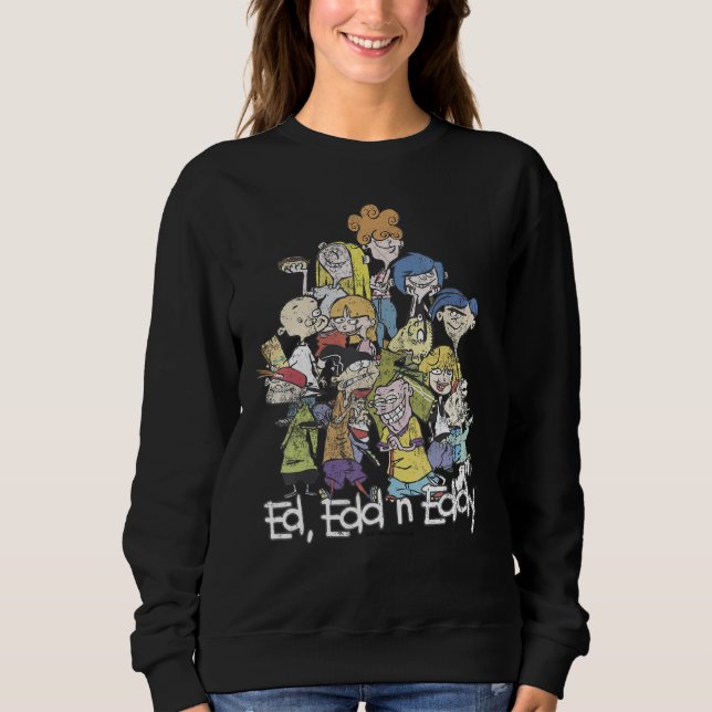 CN Ed, Edd N Eddy Group Shot Logo Sweatshirt (Front)