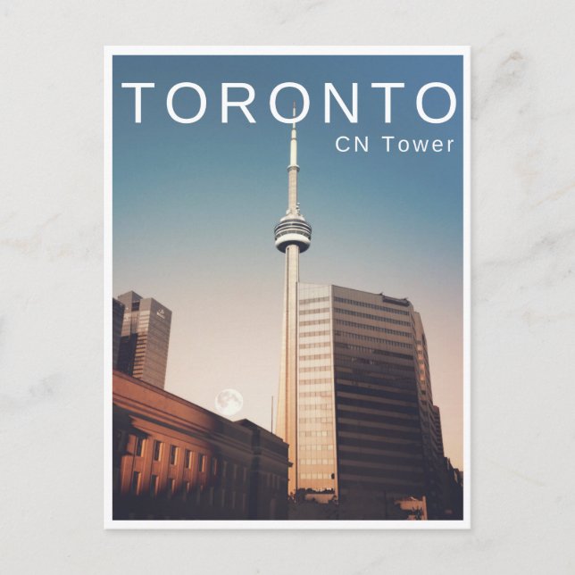 CN Tower Postcard (Front)