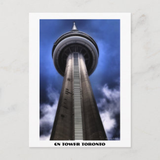 CN TOWER sign, CN TOWER TORONTO Postcard
