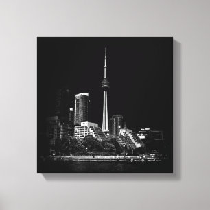 CN Tower Toronto Canada 1 Canvas Print