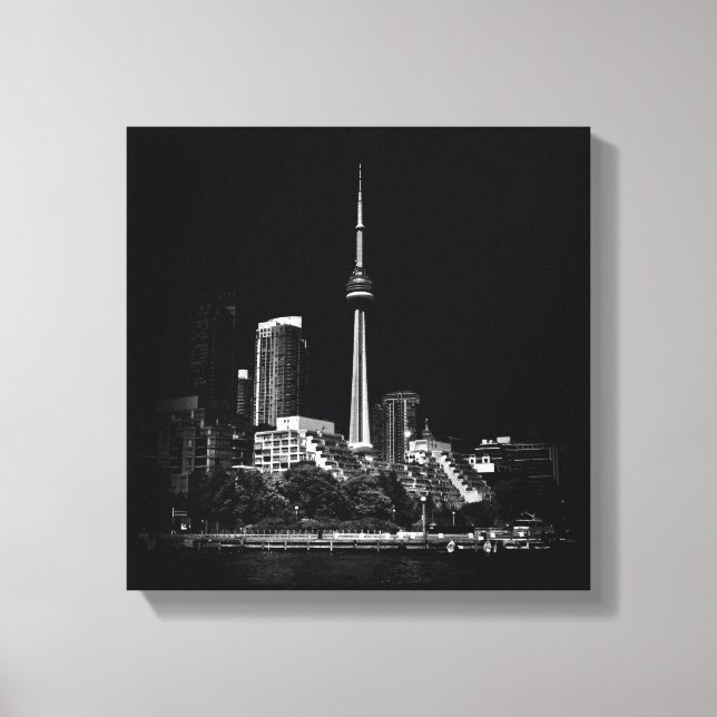 CN Tower Toronto Canada 1 Canvas Print (Front)