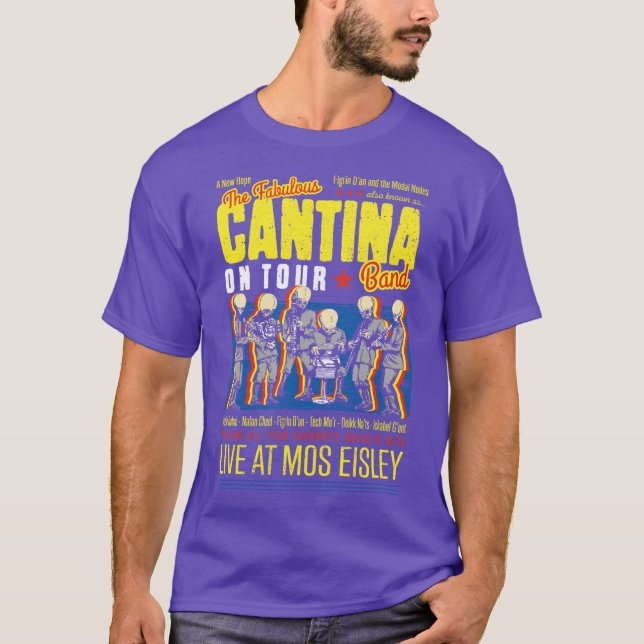 Cna Band Live At Mos Eisley funny T-Shirt (Front)