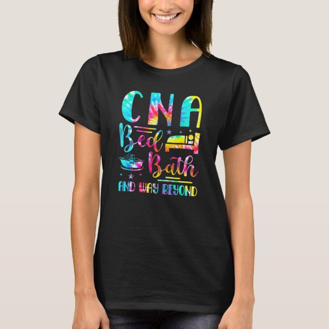 Cna Bed Bath And Way Beyond School Nurses  Nurse D T-Shirt (Front)