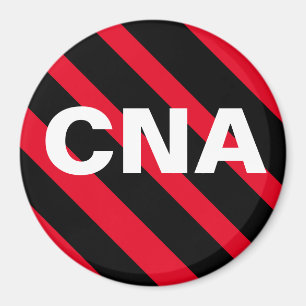 CNA Black/Red magnet