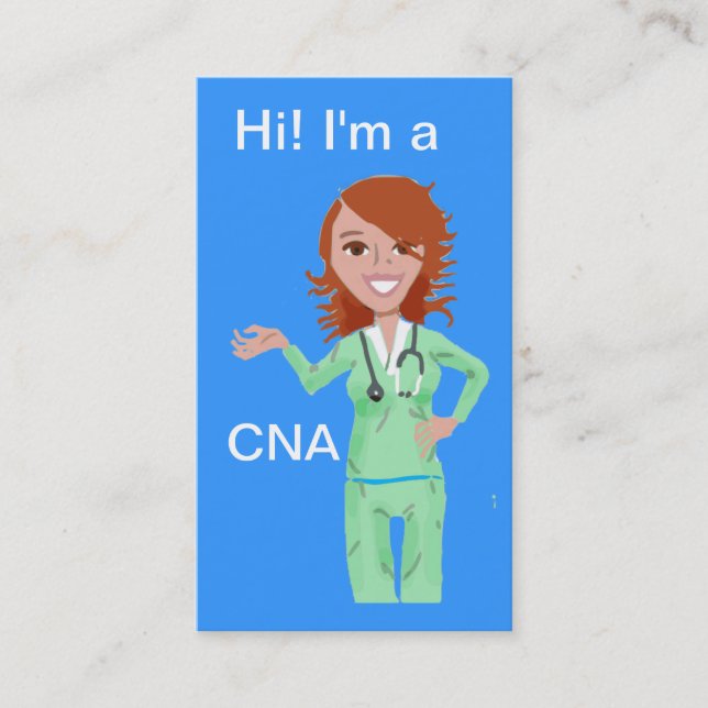 CNA Business Card template (Front)