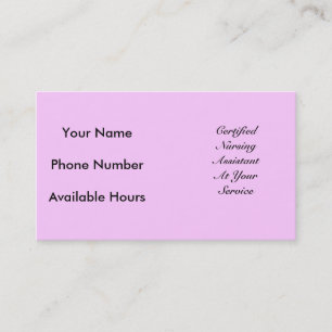 CNA Business cards