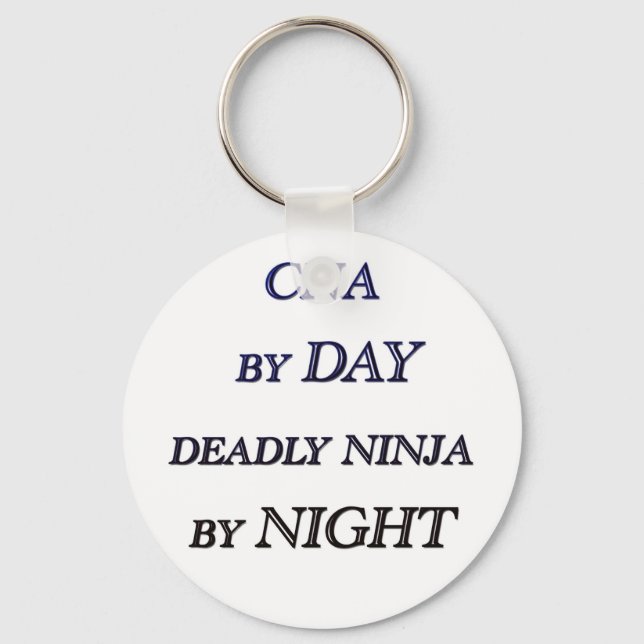 CNA BY DAY KEY RING (Front)