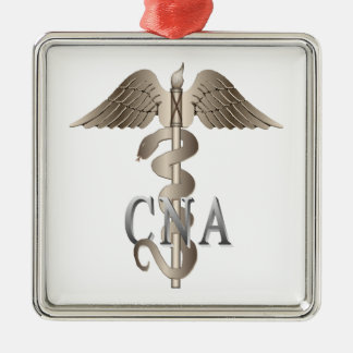 CNA Caduceus Metal Tree Decoration