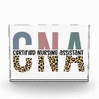 CNA Certified Nursing Assistant Cheetah Print