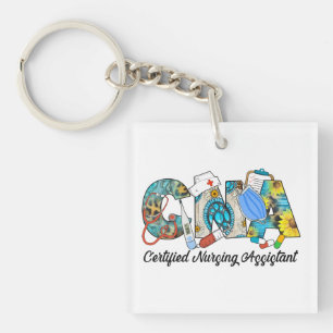 CNA Certified Nursing Assistant Key Ring
