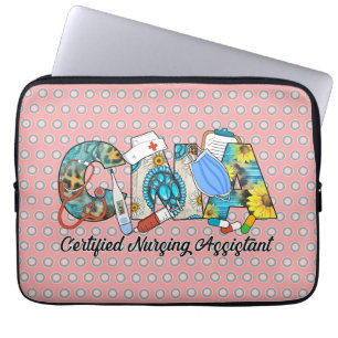 CNA Certified Nursing Assistant Laptop Sleeve