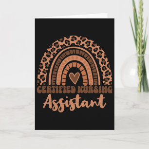 Cna Certified Nursing Istant Afro Black History Mo Card