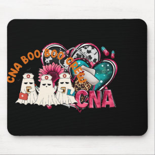 Cna Heart Pink Sunflower Breast Cancer Awareness W Mouse Mat
