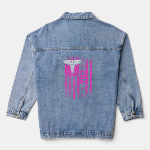 CNA Instructing Certified Nursing Assistant 1 Denim Jacket