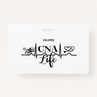 CNA Life Name Badge ID Badge