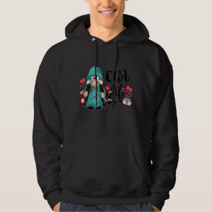 Cna Life Nurse Cute Gnome Stethoscope Nurse Week 2 Hoodie
