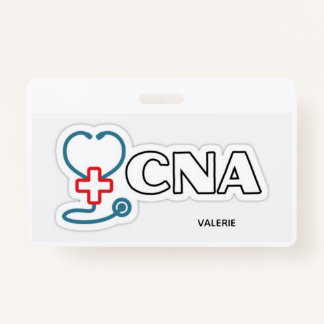 CNA Name Badge ID Badge