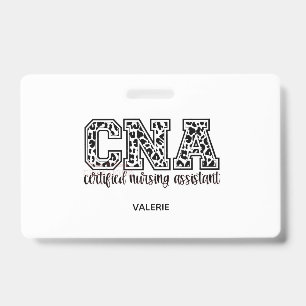 CNA Name Badge ID Badge