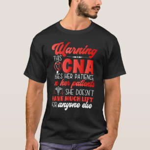 Cna Nurse For Women Angels Nursing School Nurses W T-Shirt
