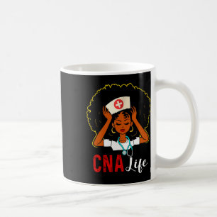 Cna Nurse Life Black History Month African America Coffee Mug