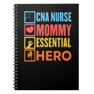 CNA Nurse Mummy Essential Hero Certified Nursing A Notebook