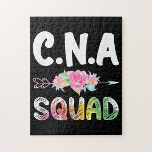 CNA Nurse Squad Certified Nursing Assistant Jigsaw Puzzle