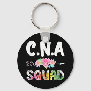 CNA Nurse Squad Certified Nursing Assistant Key Ring