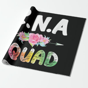 CNA Nurse Squad Certified Nursing Assistant Wrapping Paper