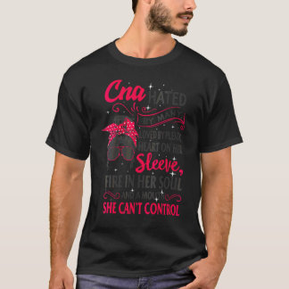 Cna Nurse Week Nursing Loved Mouth Can't Control M T-Shirt