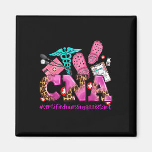 Cna Pink Ribbon Breast Cancer Awareness Warrior Su Magnet