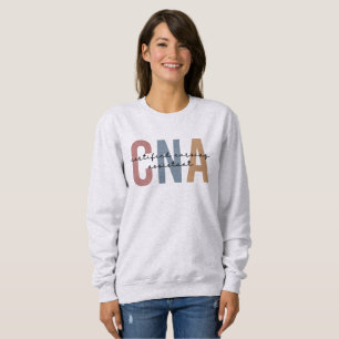 CNA Retro Certified Nursing Assistant Gifts Sweatshirt