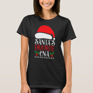 CNA Santas Favourite Christmas T-Shirt