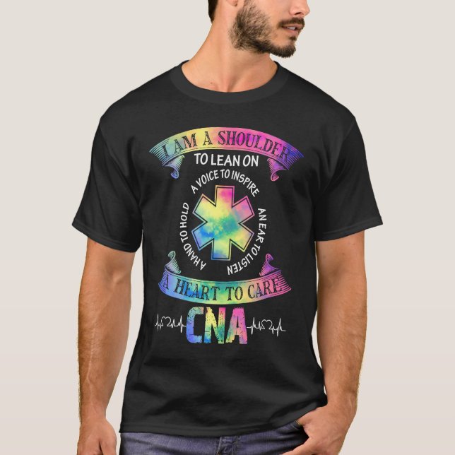CNA Squad Appreciation Day Tie Dye For Women For W T-Shirt (Front)
