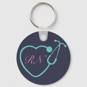 CNA Stethoscope Key Chain