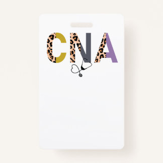 CNA work badge  ID Badge