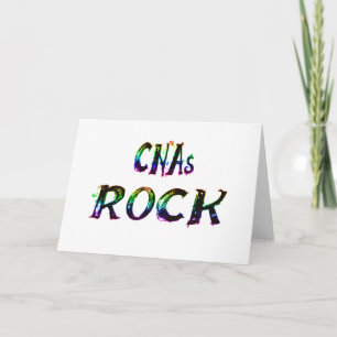 CNAs ROCK COLOR Card