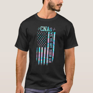 CNAs Weu2019re Got You Six American Flag Hologram T-Shirt