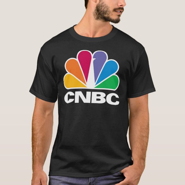 CNBC Logo - White Essential T-Shirt (Front)