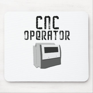 CNC Operator Machinist Mouse Mat