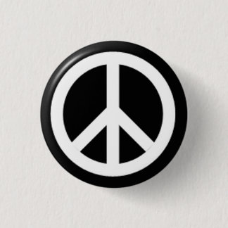 CND peace badge button pin vietnam war