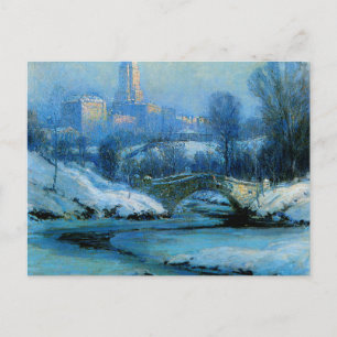 Cnetral Park in WInter Postcard