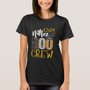 CNM Nurse Boo Crew Halloween Costume Boo Ghost Spi T-Shirt