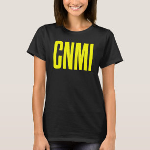 Cnmi Fbi Style Design T-Shirt
